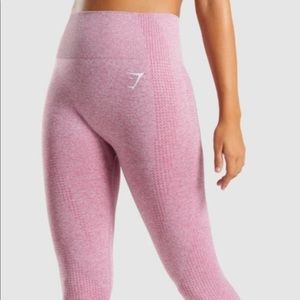 NWOT Gymshark Vital Seamless Pink Marl Pants